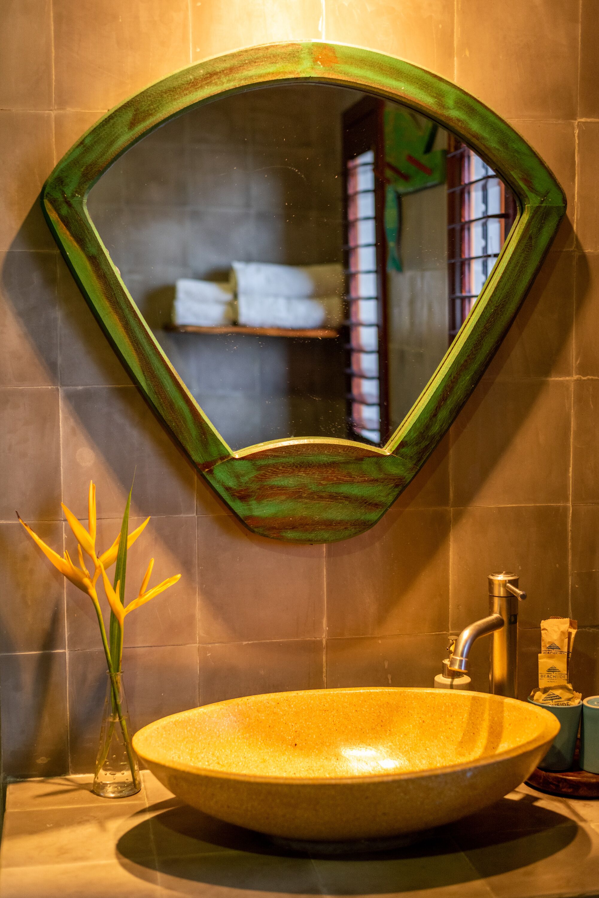 mermaid room | bathroom | free toiletries, hair dryer, dressing gowns, slippers