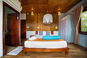 Deluxe Double Room, 1 King Bed, Balcony | View from room - An Bang Gold Coast Villa (Da Nang)