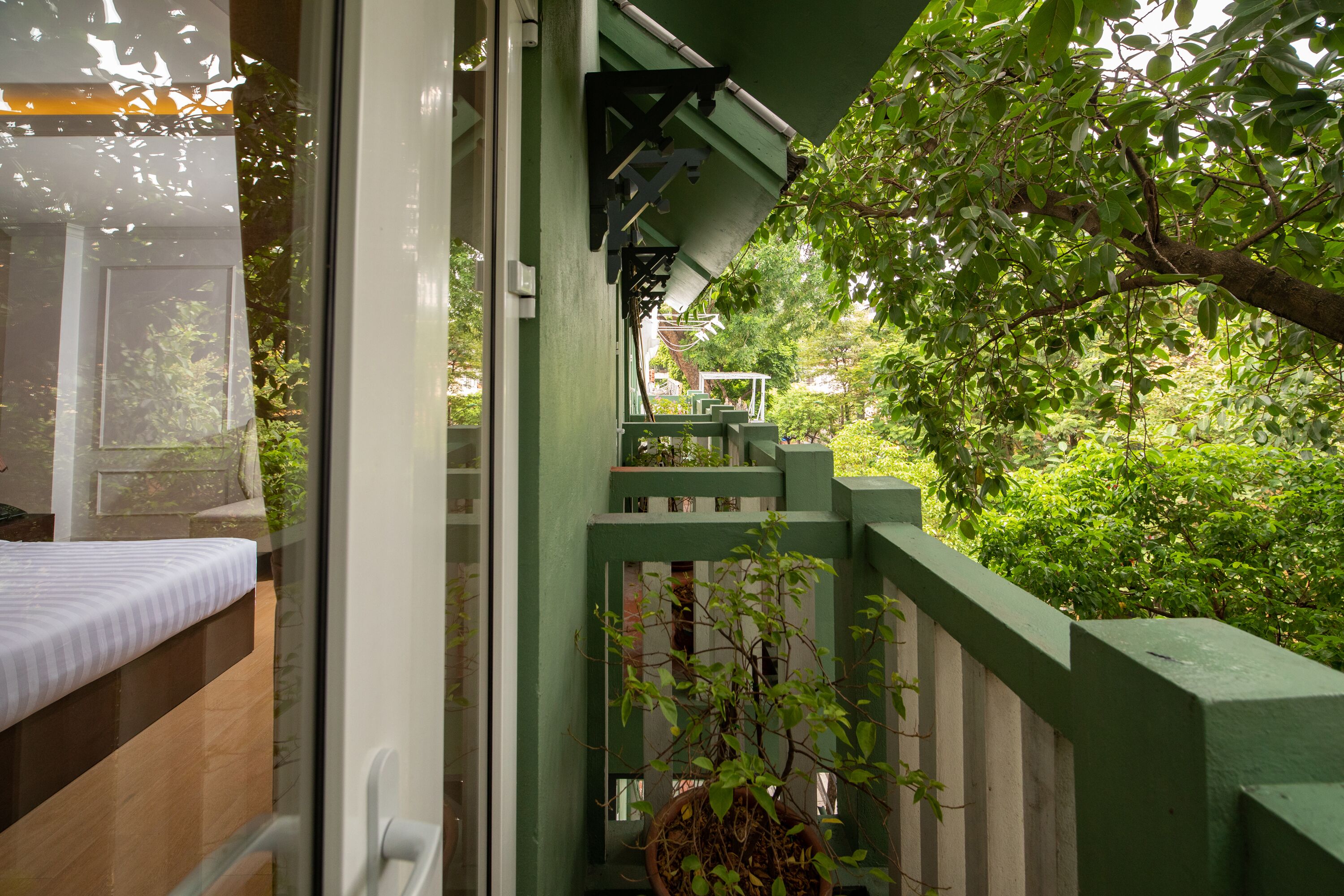 signature triple room, balcony | view from room