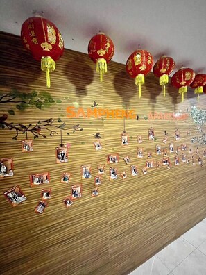 Façade de l’hébergement