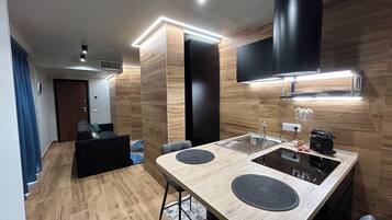 Monolocale Business | Area soggiorno | TV LED