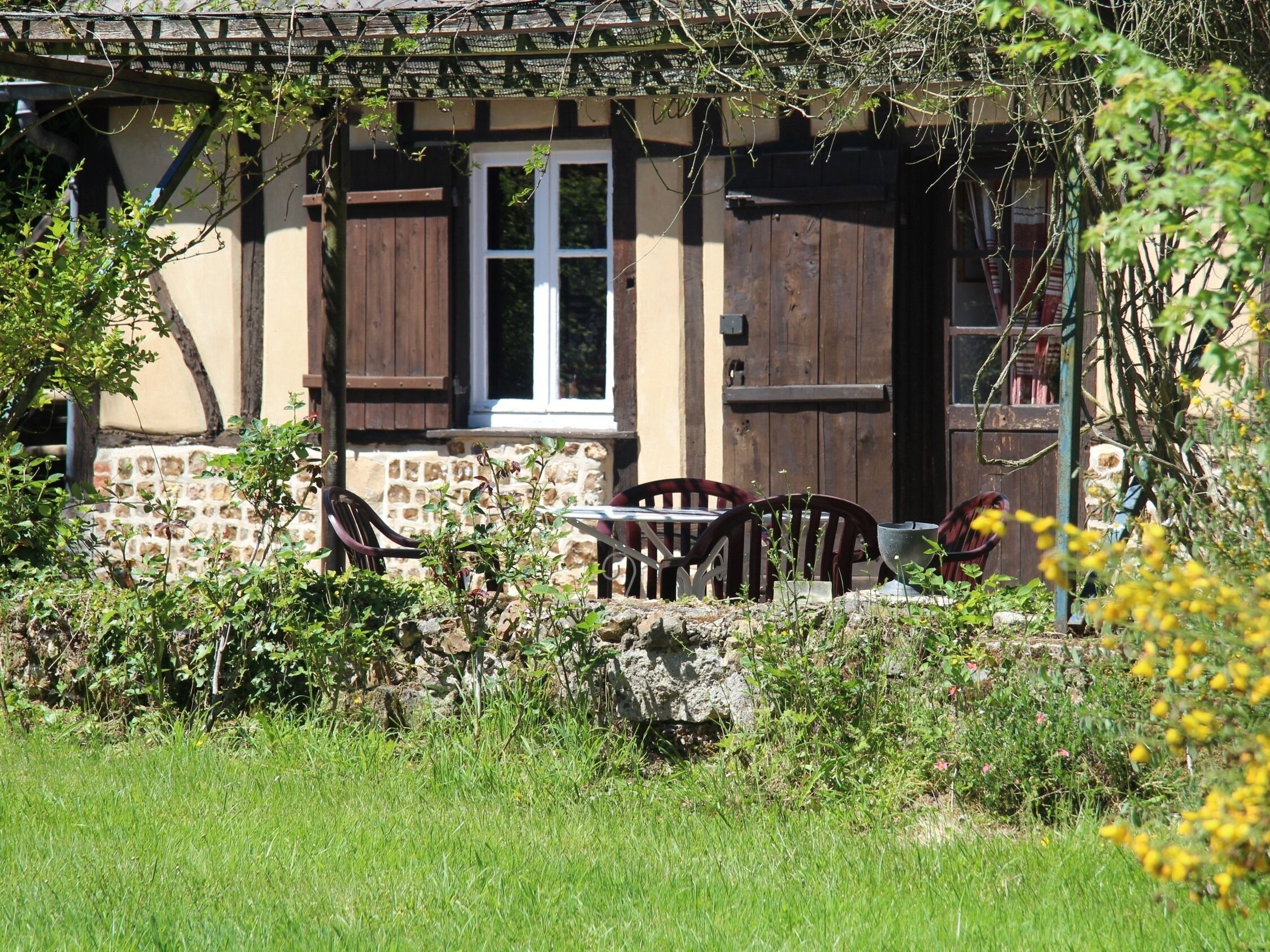 Cottage, en-suite badkamer, uitzicht op tuin (La Colombe) | Exterieur