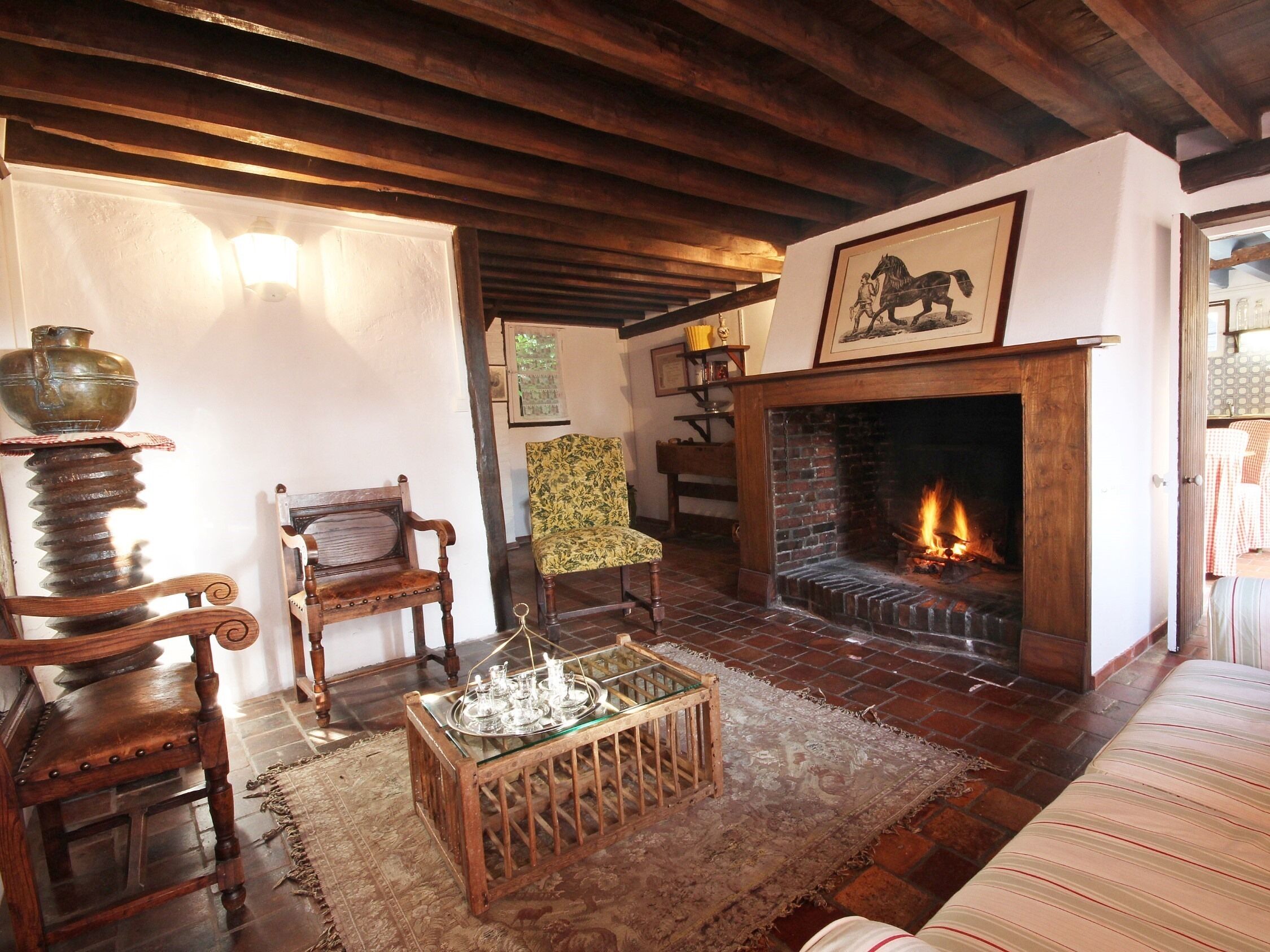 Cottage, salle de bains attenante, vue jardin (La Colombe) | Divers