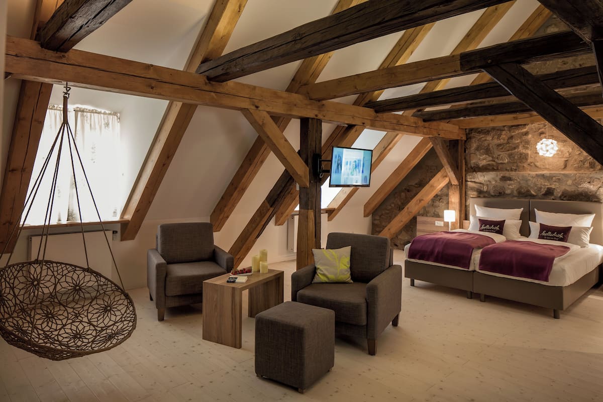 family apartment | living area | flat-screen tv