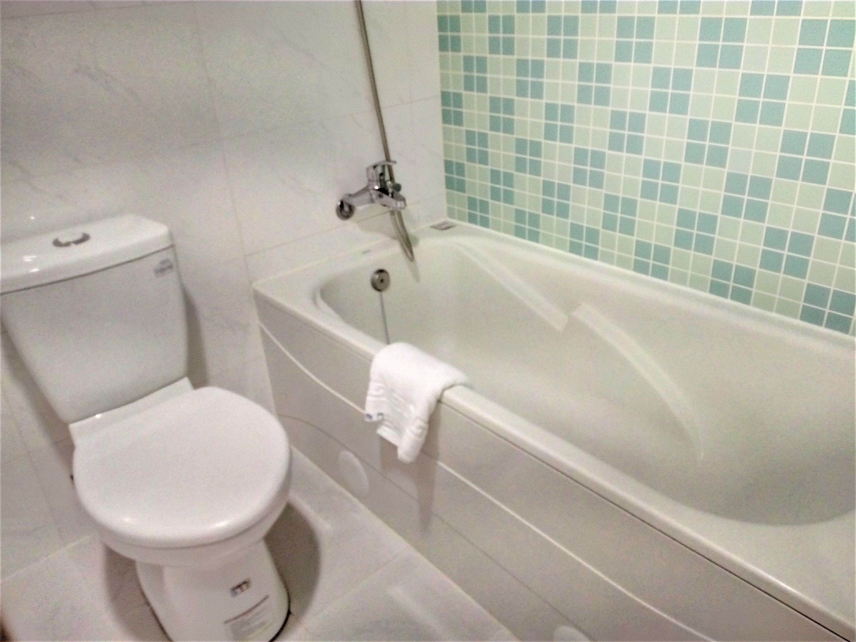 family quadruple room | bathroom | shower, free toiletries, hair dryer, slippers