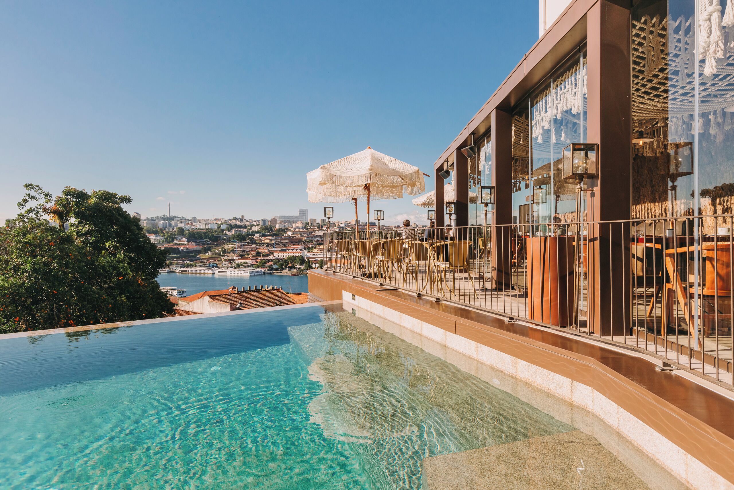 Indoor pool, outdoor pool, open 8:00 AM to 9:00 PM, pool umbrellas