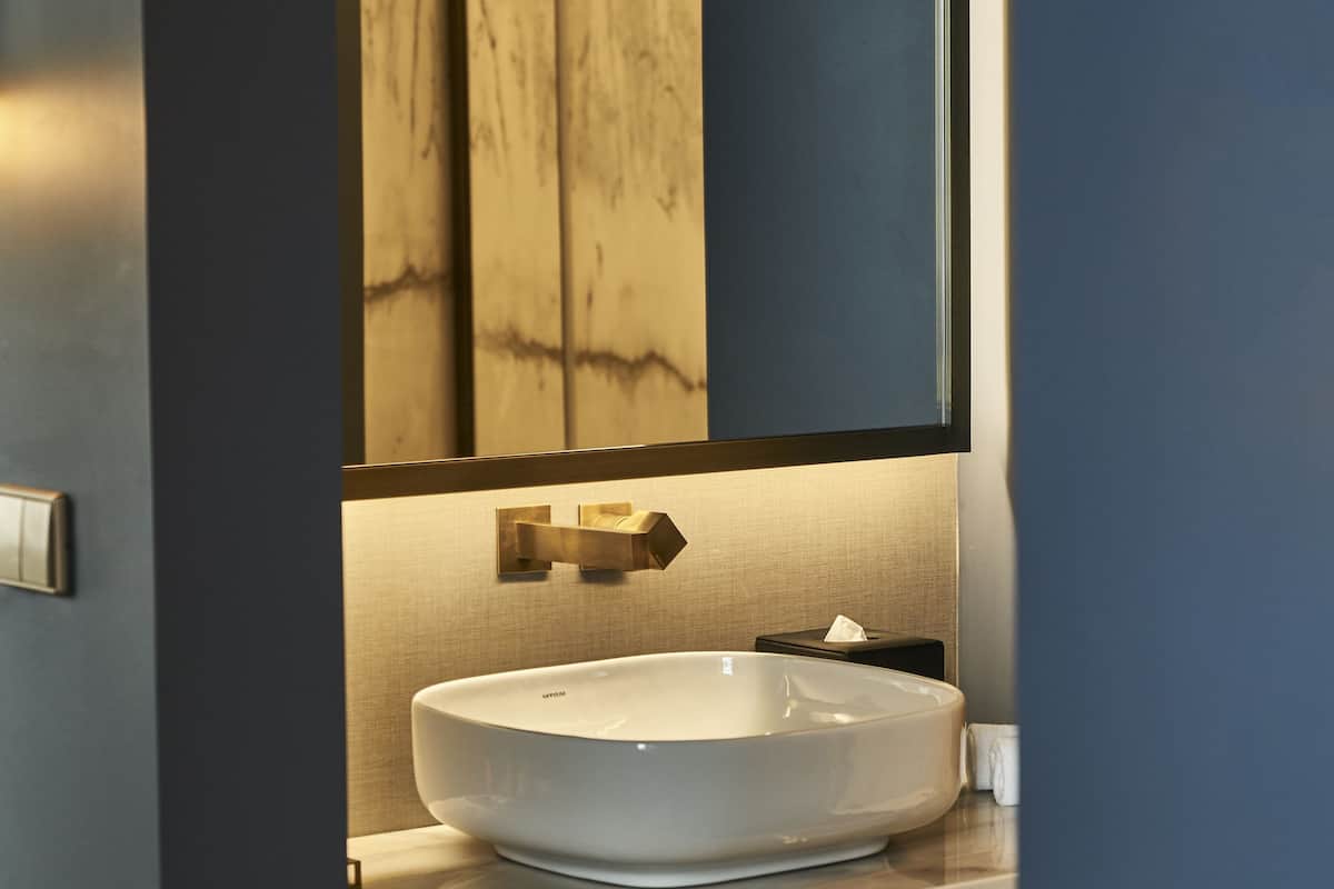 suíte deluxe | bathroom sink