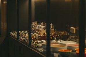 Daily buffet breakfast (EUR 25 per person)