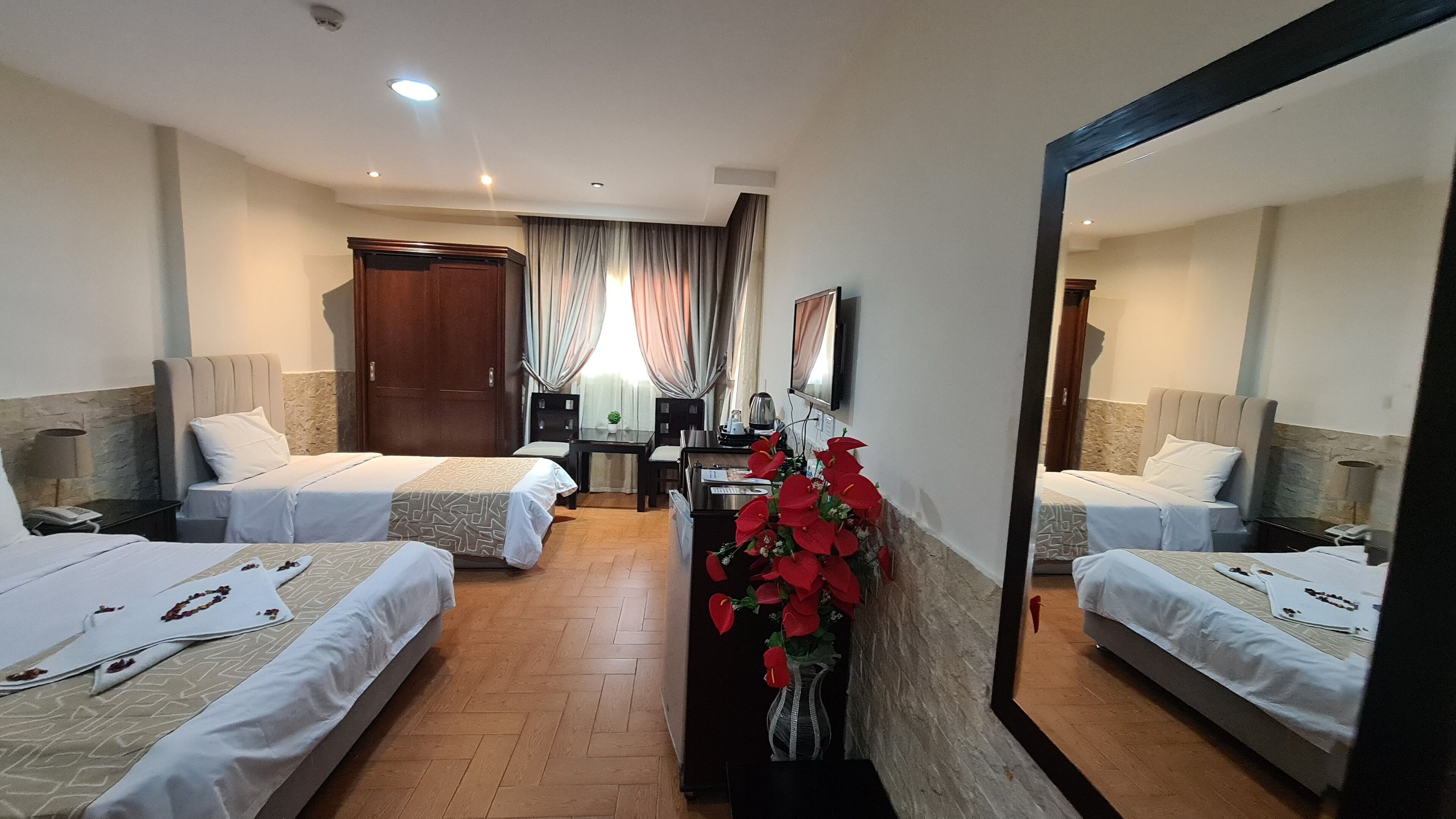 Minibar, in-room safe, desk, soundproofing