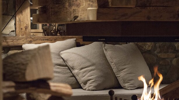 Fireplace - Le Cerf Amoureux Chalet Privé & Spa (Sallanches)