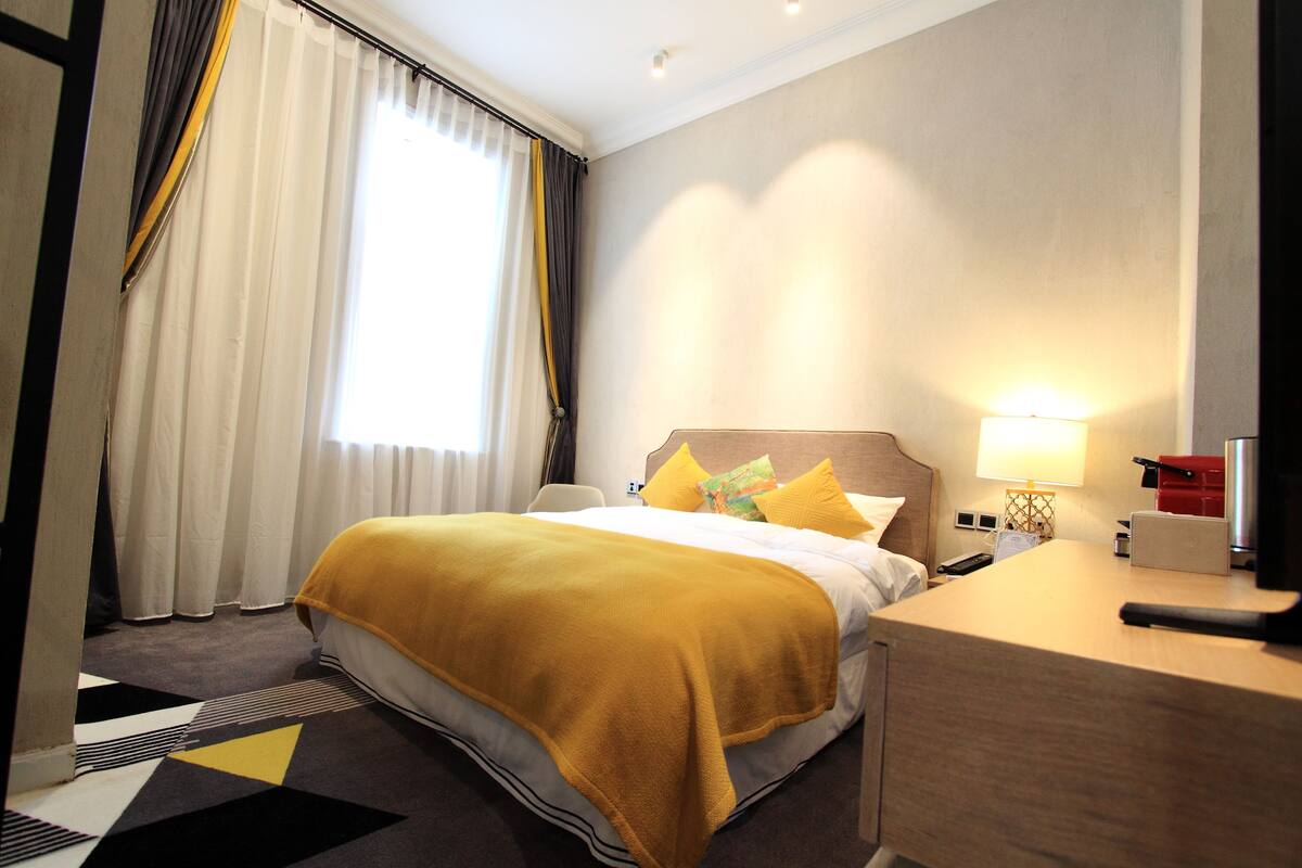 Deluxe Double Room | Premium bedding, desk, blackout curtains, rollaway beds