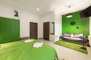 Comfort Double or Twin Room, Private Bathroom | Premium bedding, iron/ironing board, free WiFi - Ginger ApartHostel (Kraków)