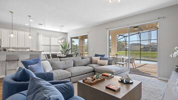 Veranda Palms 8 Bedroom Home with Pool(2208) | Living area