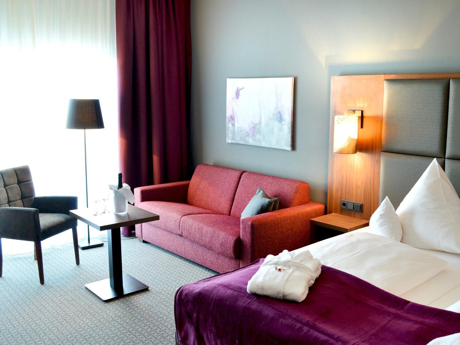 double room | in-room safe, desk, soundproofing, free cots/infant beds