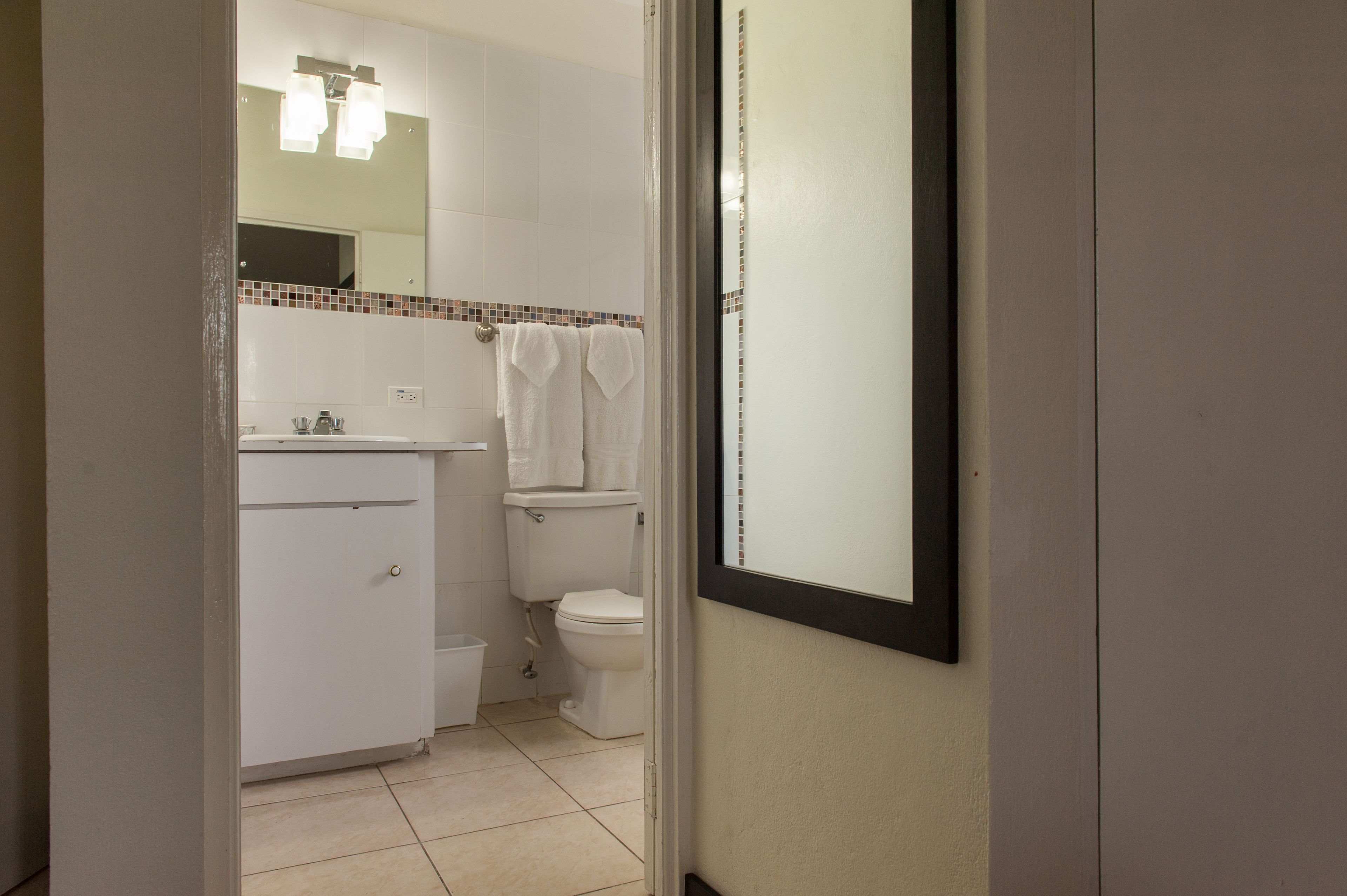 premium room, 1 king bed, refrigerator | bathroom | towels, soap, toilet paper