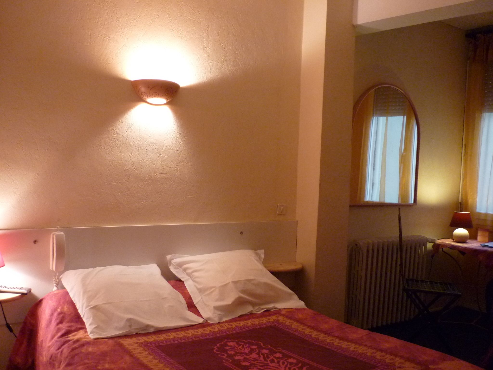 desk, iron/ironing board, free wifi, bed sheets