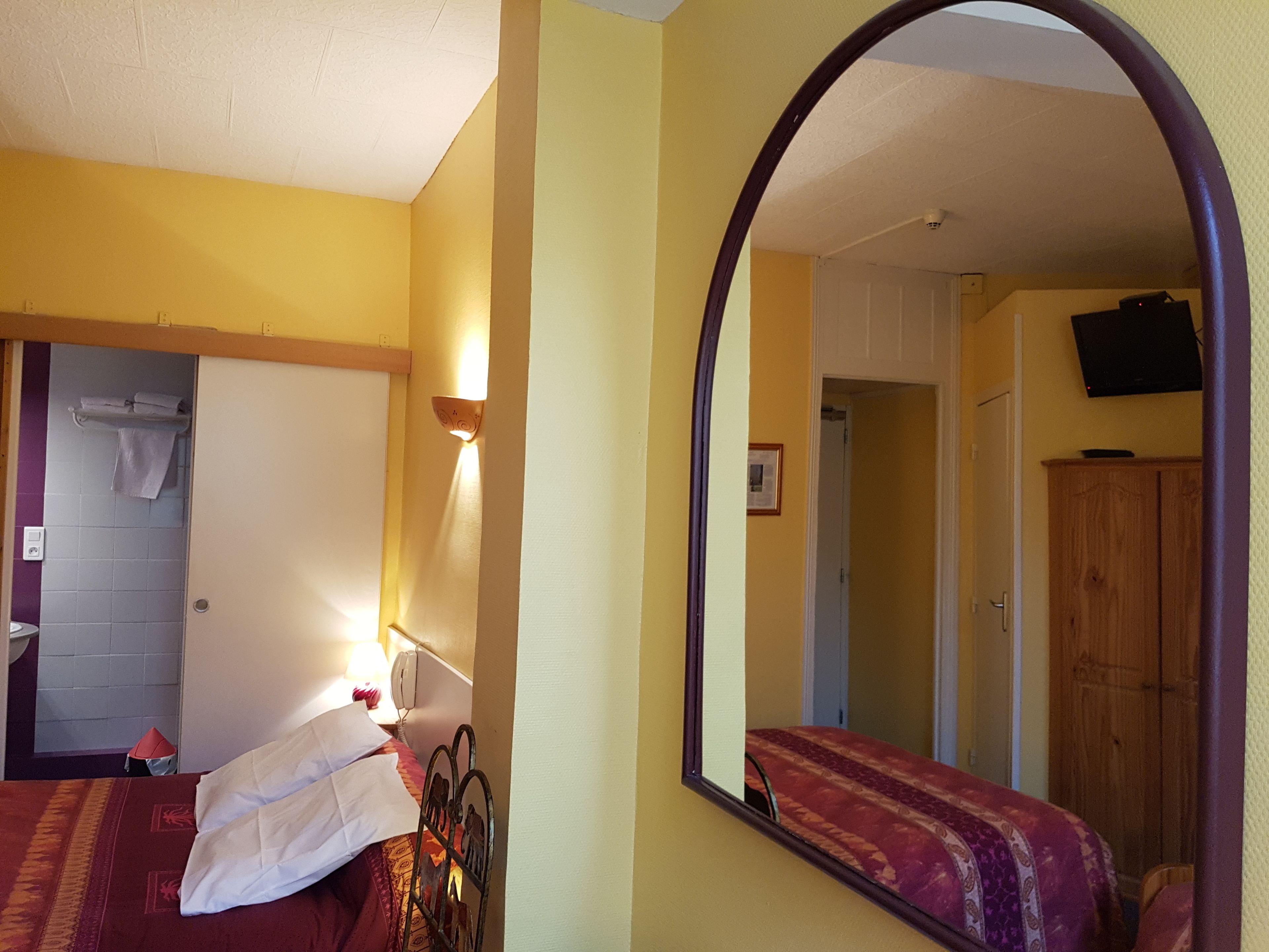 desk, iron/ironing board, free wifi, bed sheets