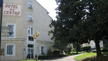 Voorkant van accommodatie