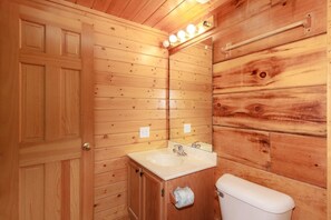Cabaña, tina (Lakeside Rendezvous) | Baño