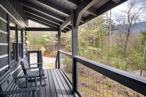 Ferienhütte, 2 Schlafzimmer | Balkon