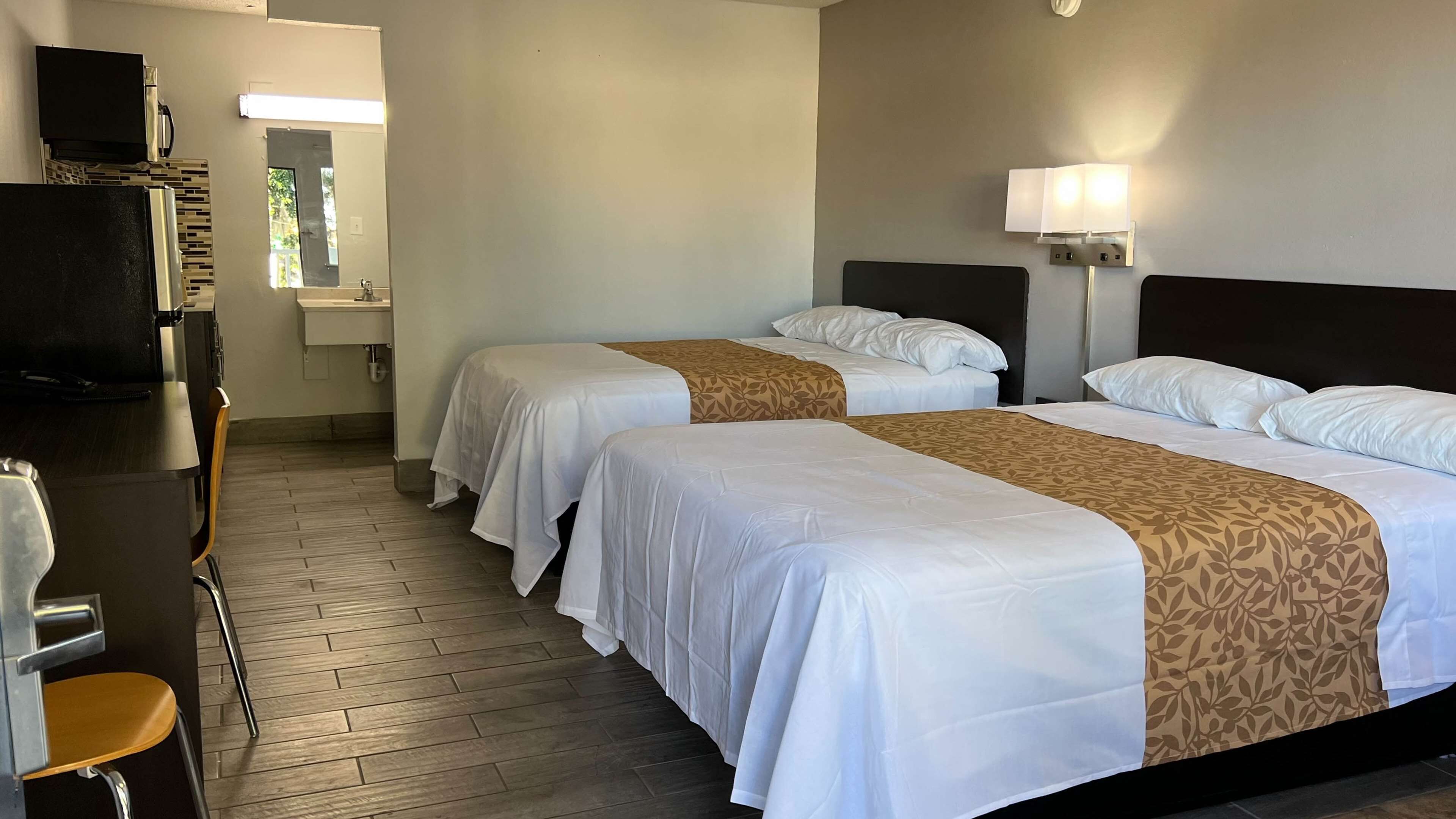 Blackout drapes, iron/ironing board, free WiFi, bed sheets