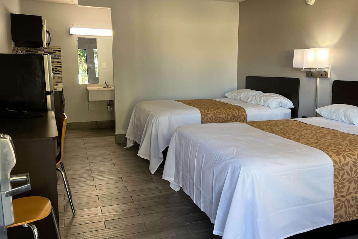 Blackout drapes, iron/ironing board, free WiFi, bed sheets