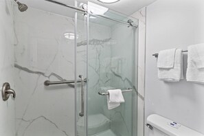 Bathroom shower - Studio 6 Wilmington, NC (Wilmington)