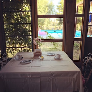 Petit déjeuner buffet compris tous les jours