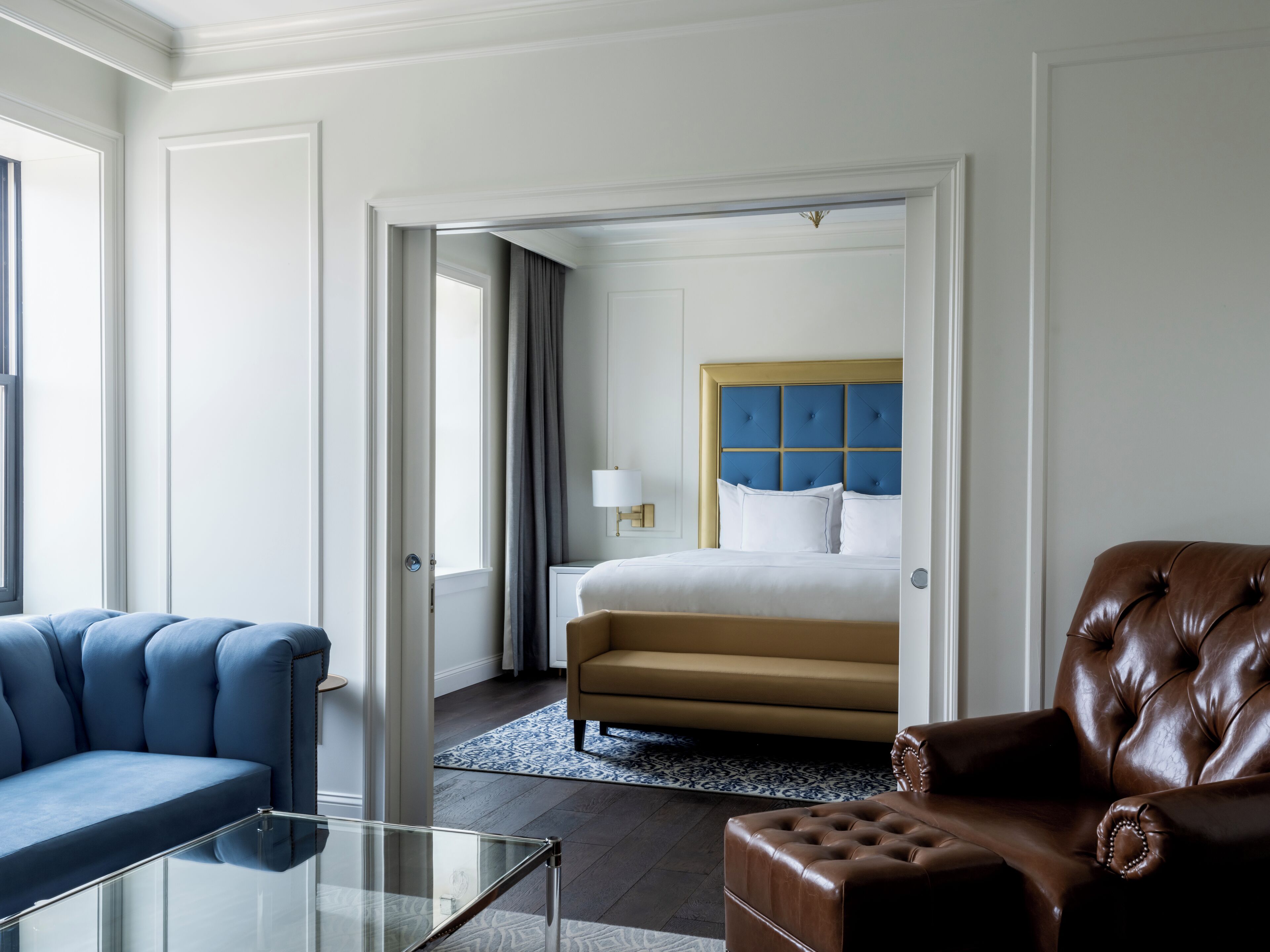 Room (The Jim Dandy) | Frette Italian sheets, premium bedding, down comforters, pillowtop beds