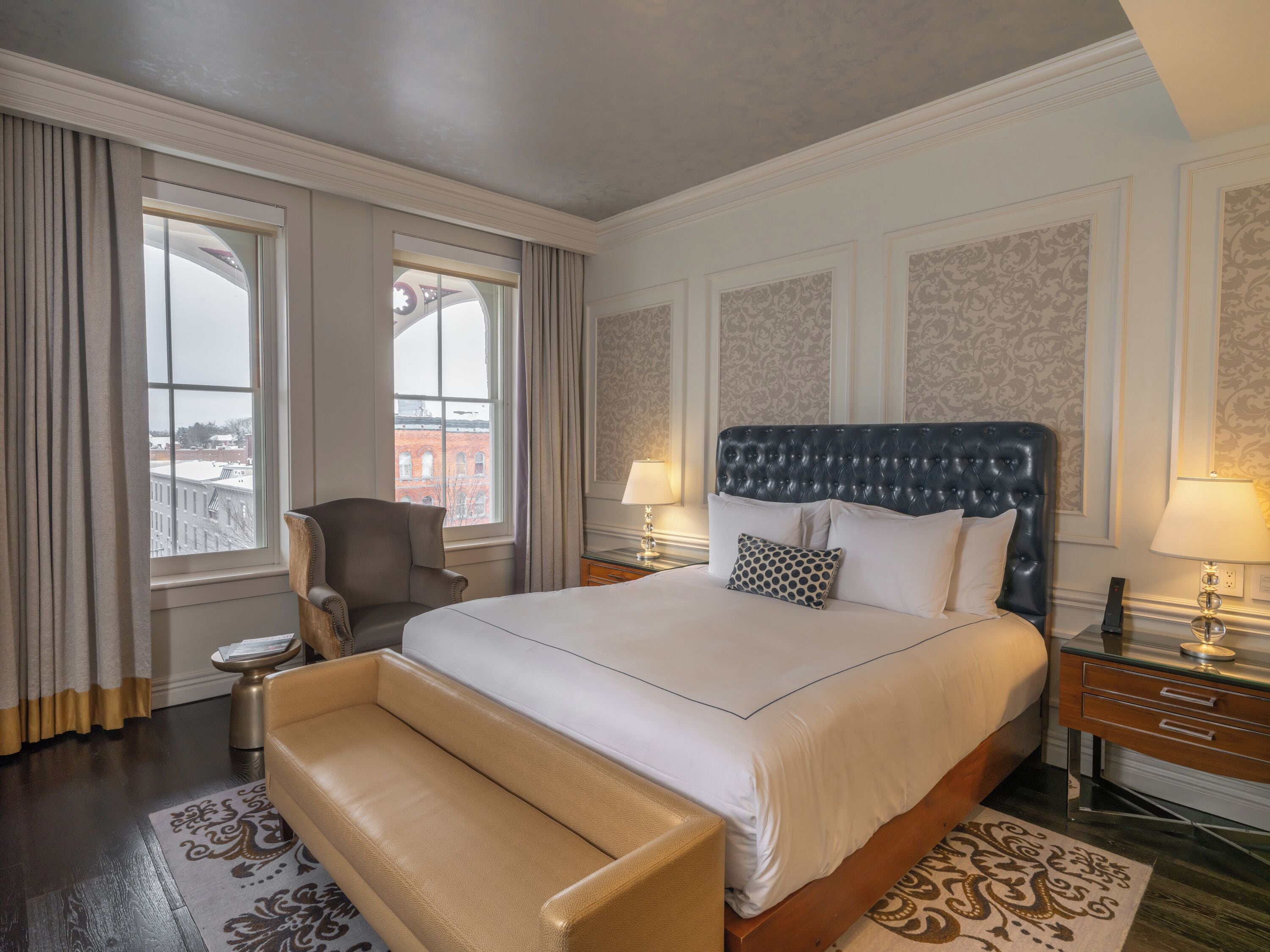 Premier Suite (Broadway) | Frette Italian sheets, premium bedding, down comforters, pillowtop beds