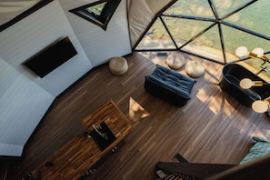 Cabin, 1 Queen Bed, Non Smoking, Lake View