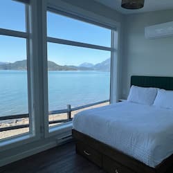 Baita Exclusive, vista lago | Biancheria da letto di alta qualità, tende oscuranti, insonorizzazione
