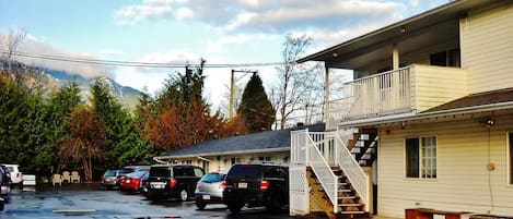 Fassade der Unterkunft