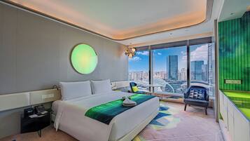 Room, 1 King Bed | Premium bedding, down duvets, minibar, in-room safe