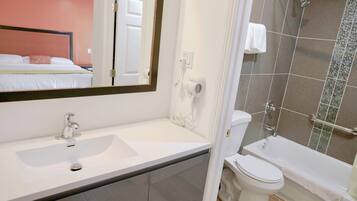 remodeled 1 king bed non-smoking | Bathroom