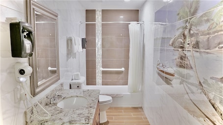 Free toiletries, towels. Norwalk Inn & Suites