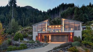 Front of property – evening/night