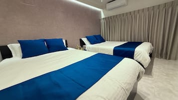 Hus, 3 soverom, ikke-røyk, byutsikt | 3 soverom, safe på rommet, skrivebord og strykejern/-brett