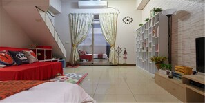 Luxury Loft, Accessible, Kitchenette (no daily housekeeping) | View from room - XiMenDing Sunny in Taipei (Taipei)