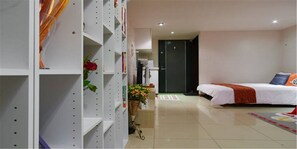 Luksusullakkohuoneisto, esteetön, keittotila (no daily housekeeping) | 1 makuuhuone, ilmainen Wi-Fi