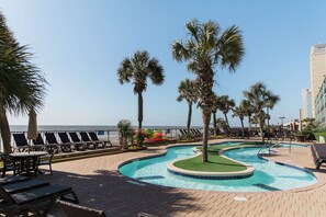Indoor pool, a heated pool