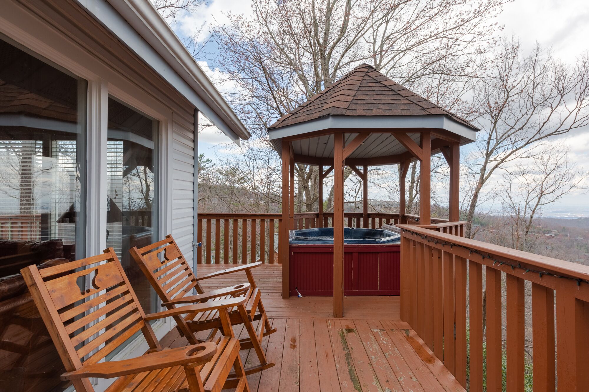 Views of Gatlinburg and Smoky Mountains and bear sightings!