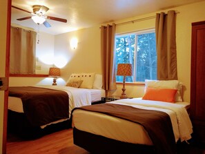 4 bedrooms, iron/ironing board, travel crib, WiFi