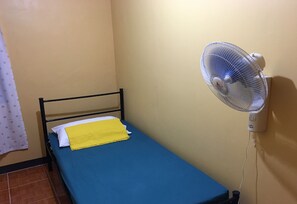 Basic Single Room, 1 Bedroom, Non Smoking, Mountain View | Laptop workspace, bed sheets - Pines Mansion (Butuan)