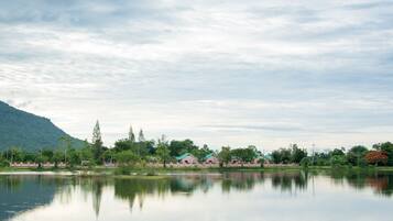 Uitzicht vanuit accommodatie