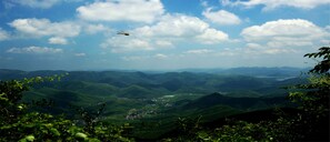 Blick auf die Berge