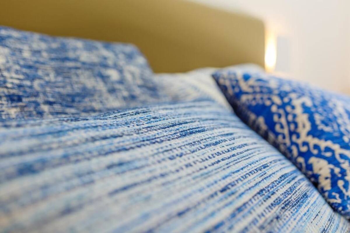 Comfort-Doppelzimmer, eingeschränkter Meerblick (Blu Cobalto)