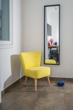 Honeymoon Room, Sea View (Blu Oltremare) | Premium bedding, down comforters, free minibar, in-room safe - Santa Maria Vecchia Relais (Vico Equense)