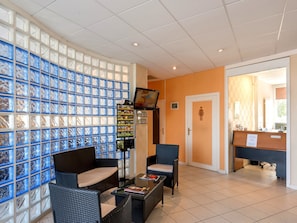 Lobby sitting area