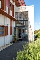 Entrada de la propiedad